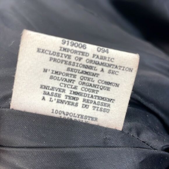 Jessica McClintock For Gunne Sax Black Strapless Netted Embellished Dress 3 - Picture 10 of 16